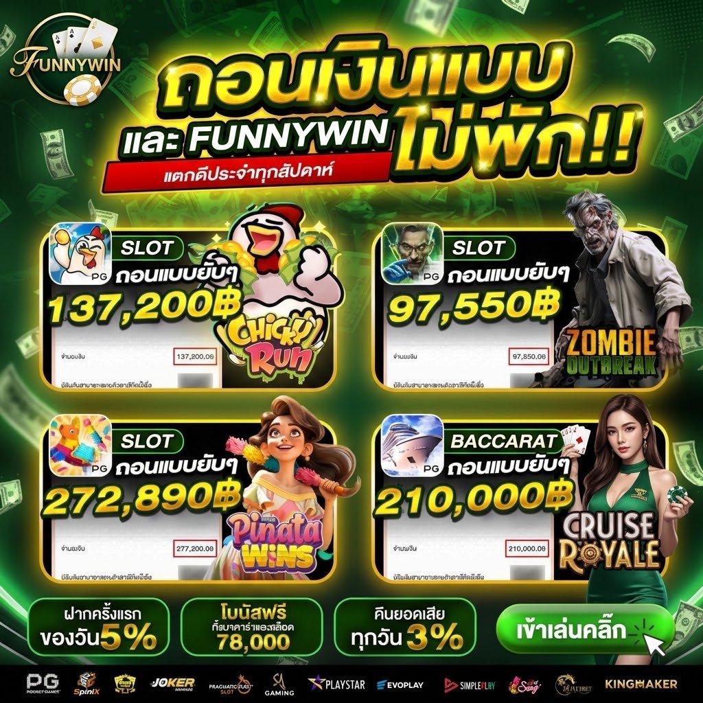 รีวิว Baccarat FUNNYWIN888